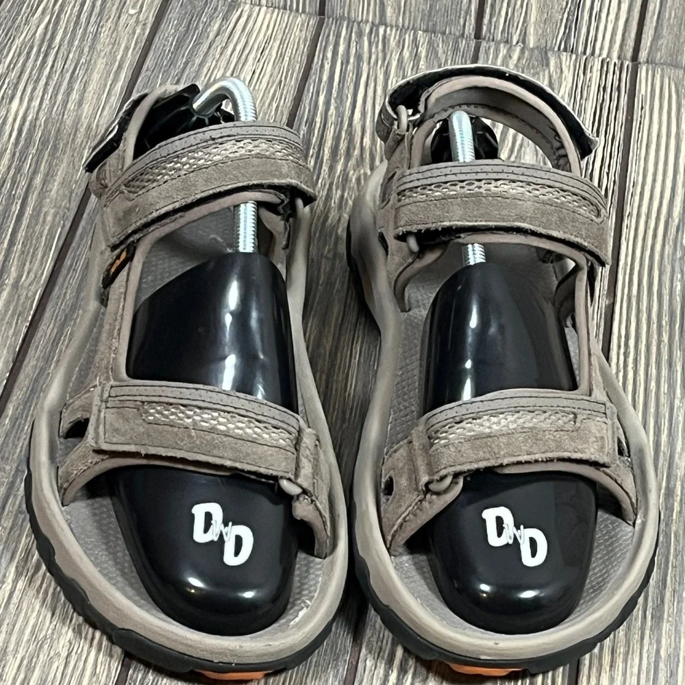 Teva Omnium Suede Hiking Sandals Men 11 Brown Leather Outdoor Walking‎ Gorpcore